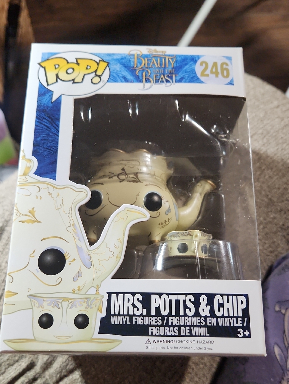 Pop Mrs. Potts & Chip Vinyl Figure Disney